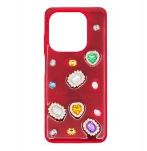 Nettech İnfinix Smart 8 Pro Uyumlu Manu Seri Arka Koruma Kılıf (Kırmızı) NT-115294